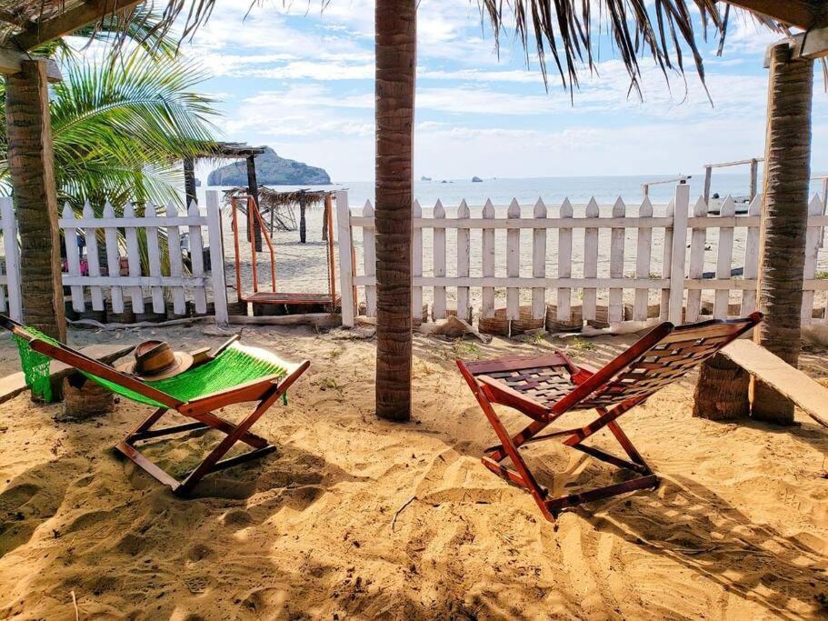 马萨特兰Casa A Pie De Playa Isla De La Piedra公寓 外观 照片